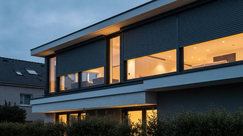 économie d'énergie avec des volets intelligents