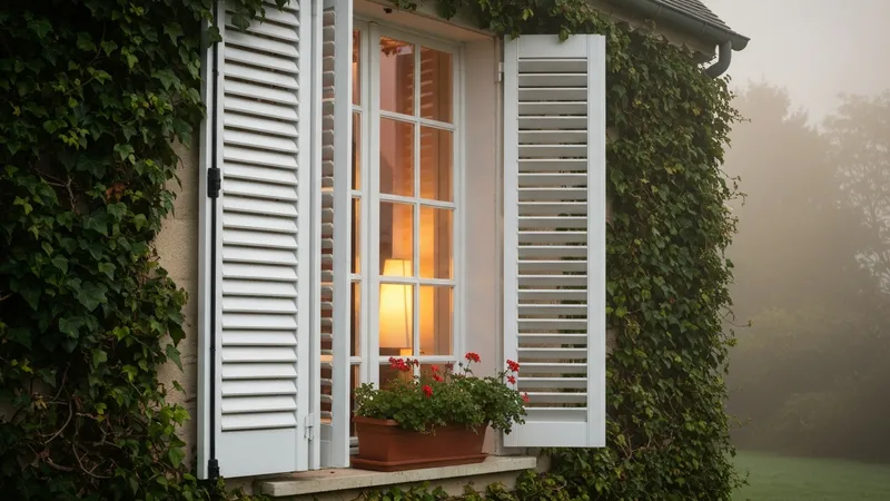 Isolation thermique avec volets