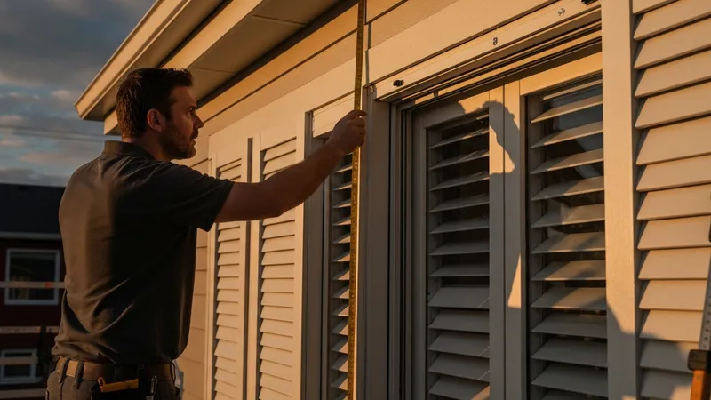 Les erreurs courantes lors de l'installation des volets