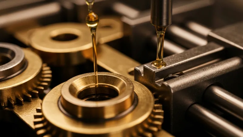 Lubrification des mécanismes de volets