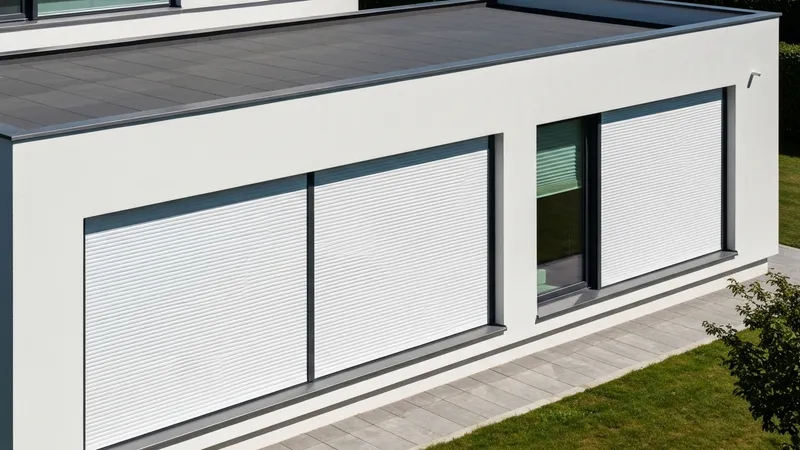 Sécurité accrue grâce aux volets