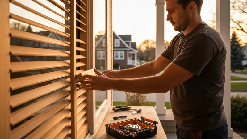 Volets en kit : comment bien les installer